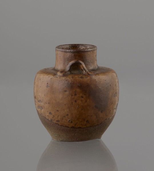 Tea canister chaire of the mimitsuki type, Seto; gift; Japanese art; Japanese culture; Edo