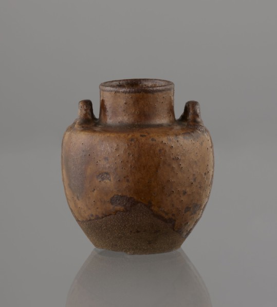 Tea canister chaire of the mimitsuki type; gift; Japanese; Edo 1603–1868 / Meiji 1868–1912; 19th