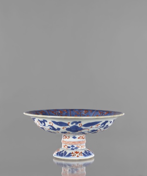 Platter, Narozno Eckersdorf, phoenixes iconography, ceramics, platters, Japanese art, Japanese