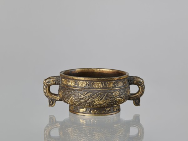 Gui-type incense burner hu, attributed to Hu Wenming fl. ca. 1583–1614. Chinese; Qing dynasty, 19th