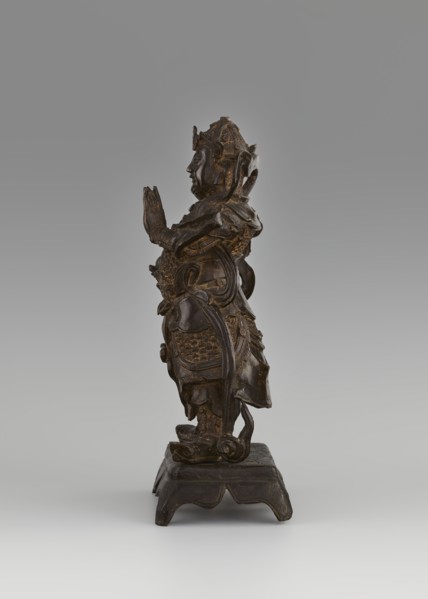 Weituo — protector of Buddhist learning and monasteries; unknown creator; figurine; Chinese art;