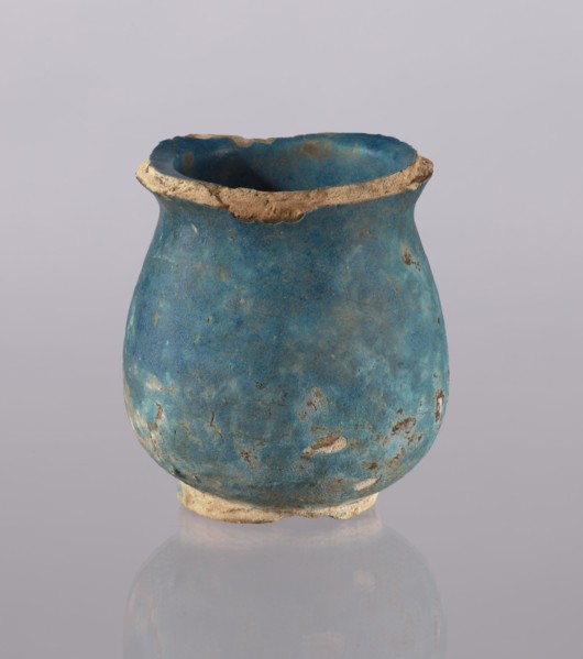 Jug, Ilkhanid period 1256–1335, Persian/Islamic ceramics, 13th–14th century Iran. Ceramic vessel