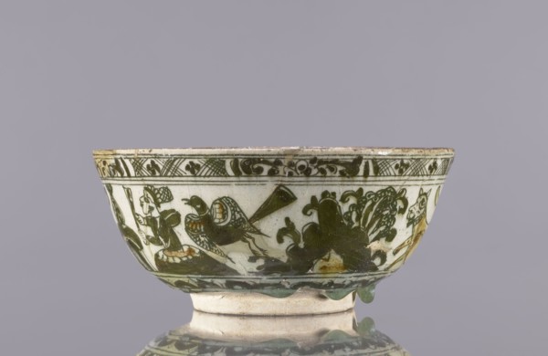 Bowl, Abdullazad Mirza Baba fl. ante 1939, Islamic art, Persian art, Persian culture, Qajar dynasty