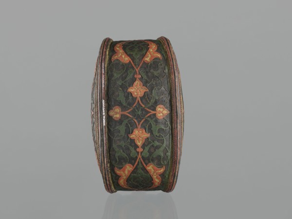 Waterskin matara, Turkish, Ottoman dynasty 1299–1922, 2nd half of the 16th century, Turkey.