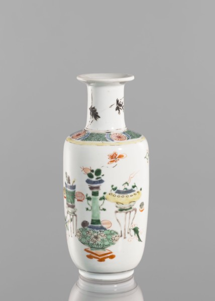 Vase, gift, Paderewski, Ignacy Jan 1860–1941, Chinese, Qing dynasty 1644–1911, 19th century;