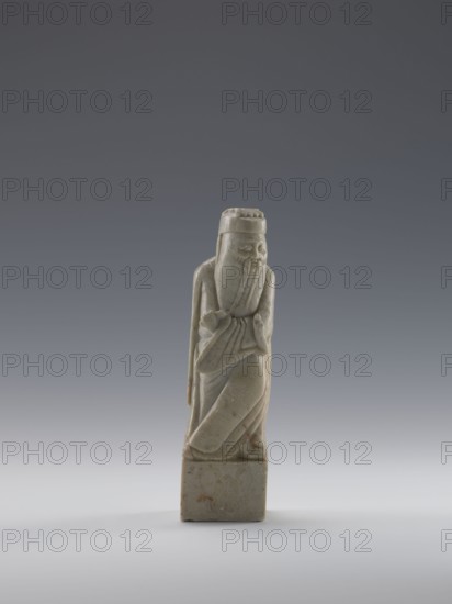 Sage, figurine, men, Chinese art, Chinese culture, Qing 1644–1911, 19th century, China, sculpture;