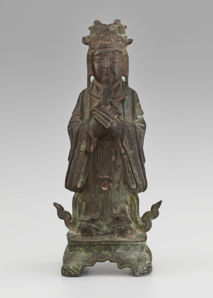 Dignitary — official; maker, figurine of a man; Chinese art; culture: Chinese; subject: scholars,