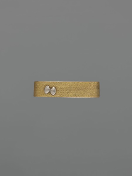 Metal scabbard ring semegane, Japanese, Edo 1603–1868 or Meiji 1868–1912, 19th century . Katana