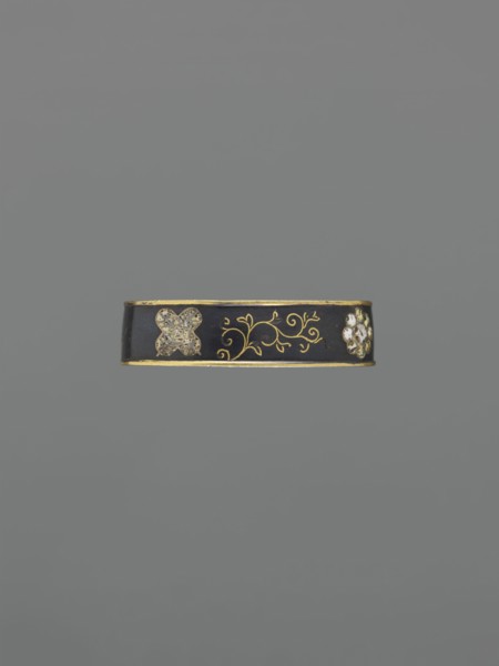 Sword hilt ferrule kashira, Japanese, Edo period 1603–1868, 19th century. Katana hilt ferrule
