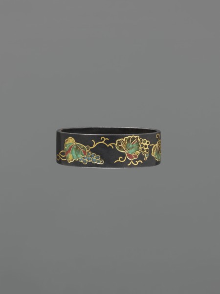 Sword hilt ferrule kashira, Japanese, Edo period 1603–1868, 19th century. Materials and/or