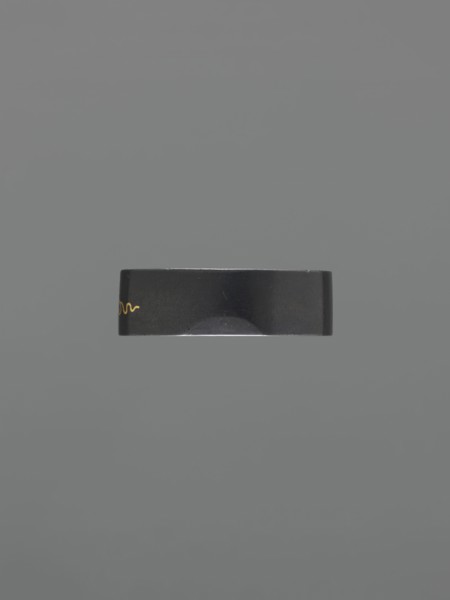 Sword hilt ferrule kashira, Japanese, Edo period 1603–1868, 19th century. Materials/stylistic