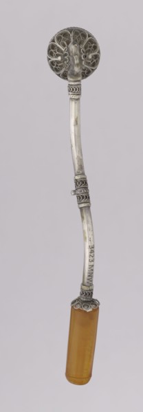 Pipe for smoking hashish, Islamic art, Arabic, stimulants, narcotics, smoking accessory. The stem