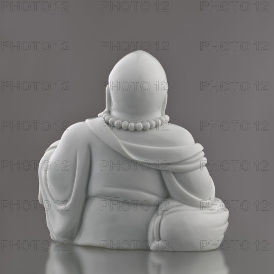 Budai Laughing Buddha, 19th century China, Fujian; Qing dynasty; material/technique: figurine;
