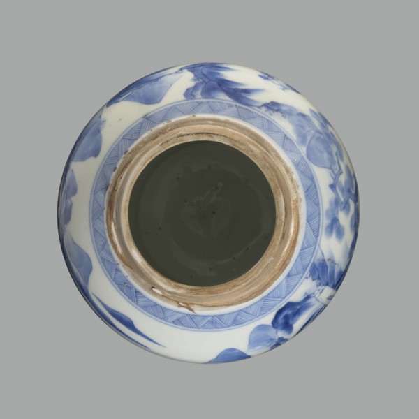 Storage vessel with lid by Zôshuntei Sanpô signed Zoshuntei Sampo zo, c. 1842–1878, Arita, Japan.