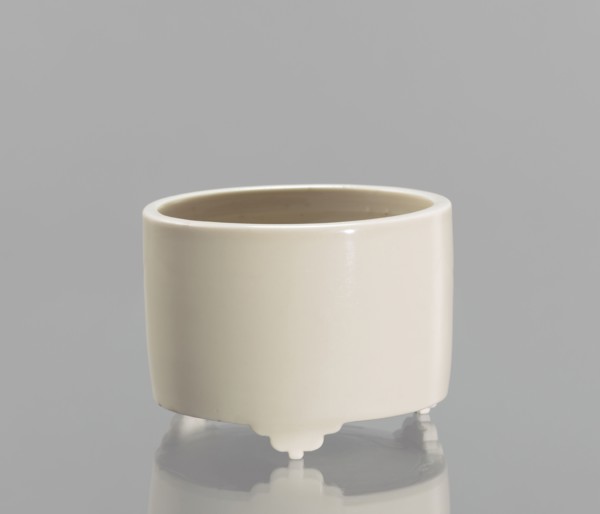 Incense burner, porcelain blanc de Chine, Qing style, Chinese, ceramics, 19th century Qing