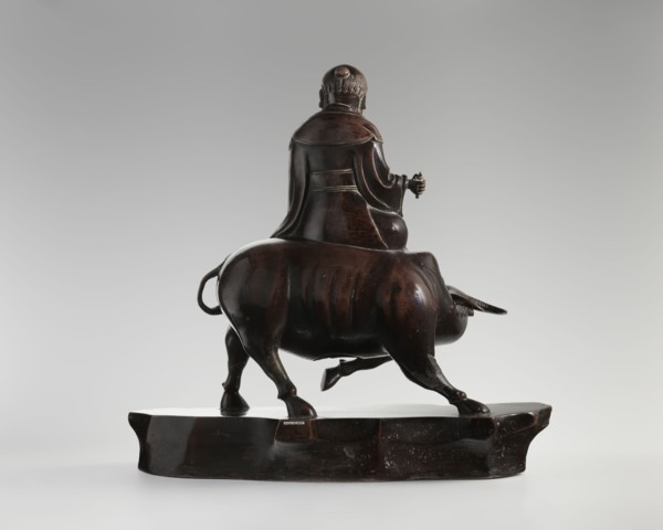 Laozi on a Buffalo, Chinese; Qing dynasty 1644–1911, 19th century; sculpture, figurine depicting