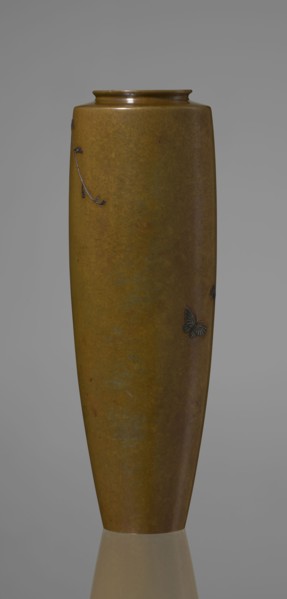 Vase, Nogawa role classification of creator, workshop;, repossession Krakow — wisteria,