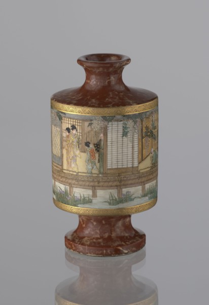 Vase by Kinkôzan Sôbei VII 1867–1927, workshop Kinkôzan. Meiji period 1868–1912, 19th/20th century.