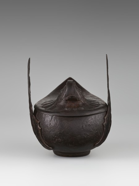 Duck incense burner, Chinese, Qing dynasty 1644–1911, 19th century; earthenware vessel in the form