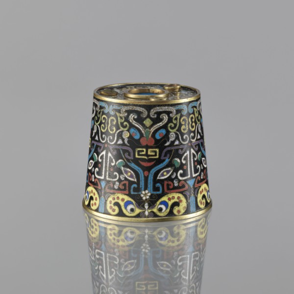 Sawdust container, gift, Paderewski, Ignacy Jan 1860-1941, Chinese art, Chinese, Qing dynasty