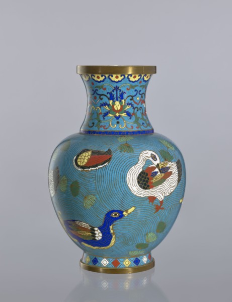 Vase, gift, Paderewski, Ignacy Jan 1860-1941, Chinese art, Chinese, Qing 1644–1911, decorative