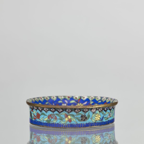 Bowl, gift, Chinese art, Chinese, Qing 1644–1911, decorative vessel, cloisonné enamel, flowers,