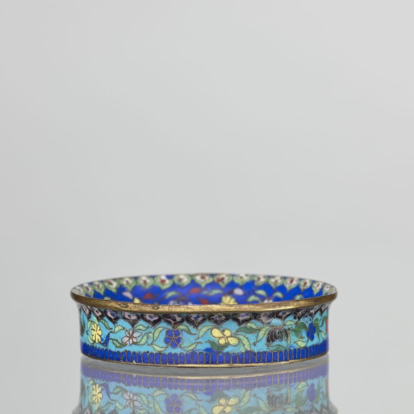 Bowl, from Ignacy Jan Paderewski 1860–1941. Chinese, Qing dynasty 1644–1911. Cloisonné enamel