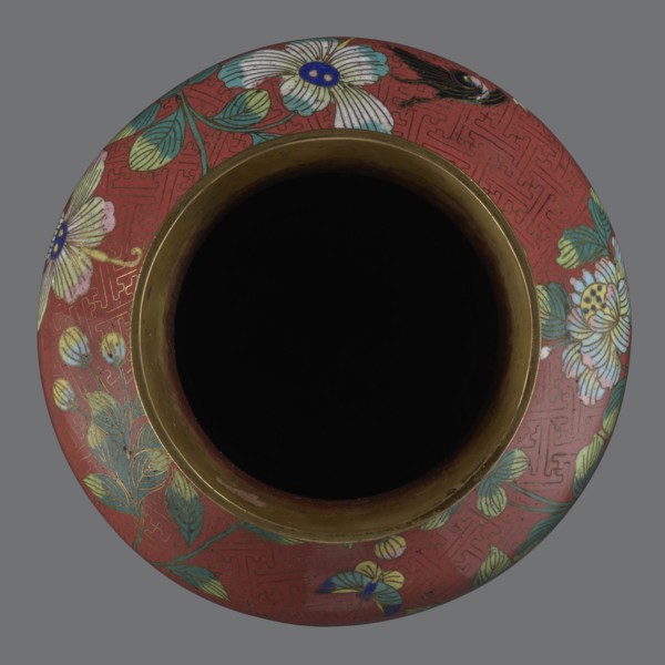 Vase, Paderewski, Ignacy Jan 1860–1941. Chinese art; Qing dynasty 1644–1911, Xianfeng period