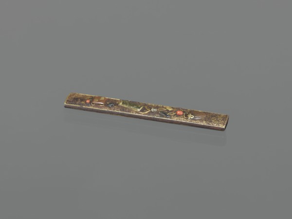 Knife handle kozuka, Japanese, Edo–Meiji period 19th century, Edo/Meiji, 1603–1912, weapons/edged