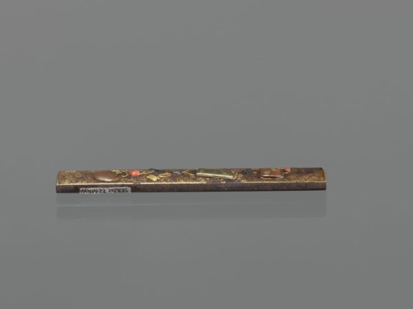 Knife handle kozuka, Japanese, Edo–Meiji period 19th century, Edo/Meiji, Japan. Materials/subject: