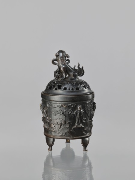 Censer with cover, Qing dynasty 1644–1911, 18th century, China. Ritual/ceremonial vessel censer,