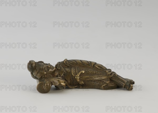 Paperweight - lying woman;, ; Chinese; Chinese art; paperweight; Qing dynasty 1644–1911; 19th