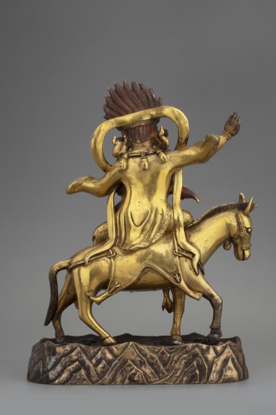 Palden Lhamo, unknown sculptor, Tibetan Buddhist art, Himalayan art, Himalayan culture, dharmapala