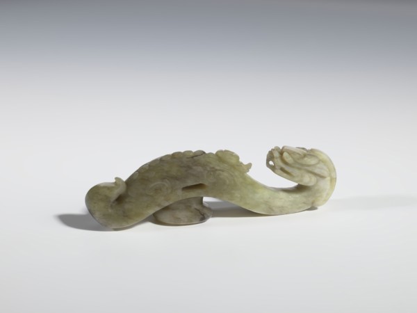 Belt clasp, purchase provenance; Chinese; Chinese art; dragons iconography; Qing 1644–1911;