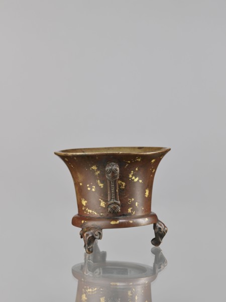 Censer, Chinese art, Chinese culture, Qing 1644–1911, ceremonial vessels, ritual vessels, backdated