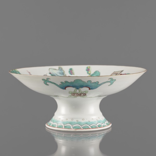 Platter, gift; Paderewski, Ignacy Jan 1860-1941; Chinese art; Chinese; Qing dynasty 1644–1911,