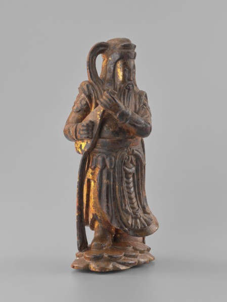 Guardian of Heaven and Defender of the Faith, unknown sculptor, figurine, Southeast Asian art; full