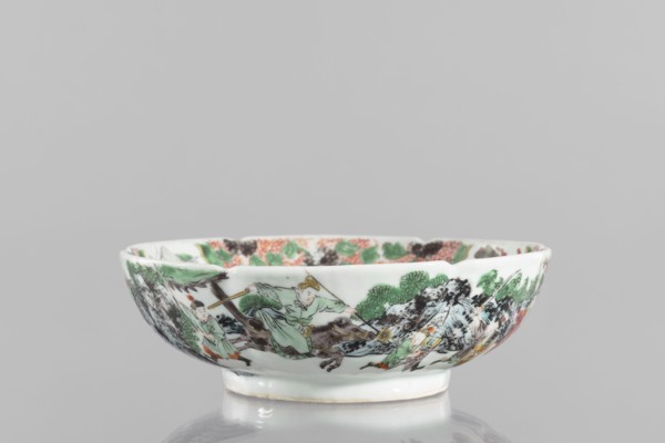Bowl., Chinese; Qing dynasty 1644–1911. 19th century. Porcelain body with white, transparent glaze;