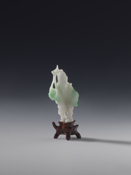 Fisherman with a Basket and a Fish on a Rod, unknown sculptor, fish, fishermen, Chinese art,