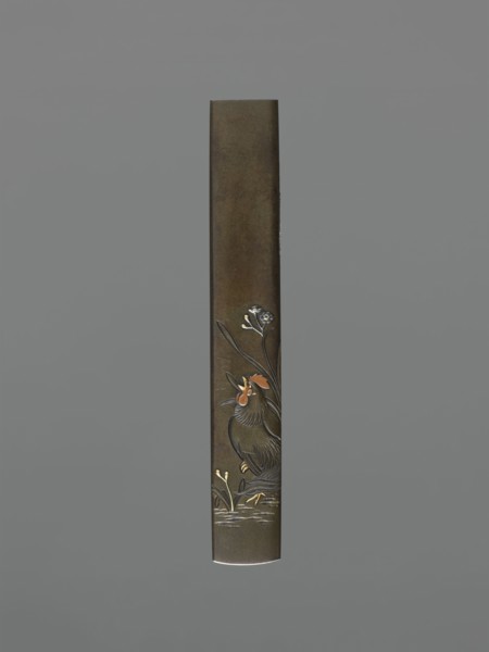 Knife handle kozuka, Suiyôdô, Toshimasa,  craftsman; Japanese; Edo 1603–1868, 19th century;