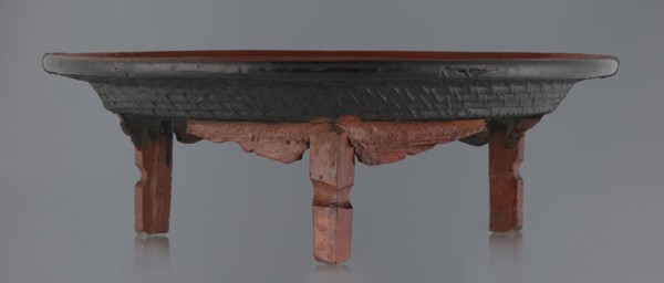 Ritual vessel, gift, Burmese art, Burmese culture, religious rites. Tray with a fluted surface
