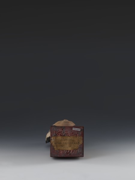 Head of Guanyin Bodhisattva, Chinese, Guanyin iconography, Qing style, goddesses. Fragment of a