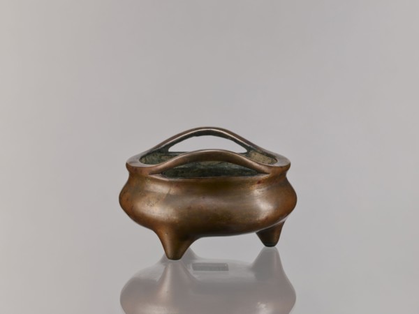 Li-type incense burner, Chinese, Li-type ritual/ceremonial vessel, Ming style Xuande, 1426–1435