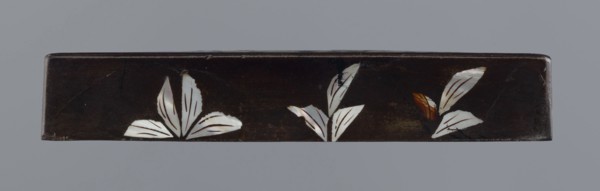 Lid, figural scenes, Chinese art, Chinese culture, Qing 1644–1911, trees, pines; lid made of black