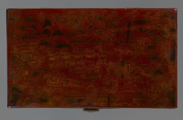 Box, Chinese art, Chinese culture, Qing 1644–1911 style, early 20th century, China. Container with