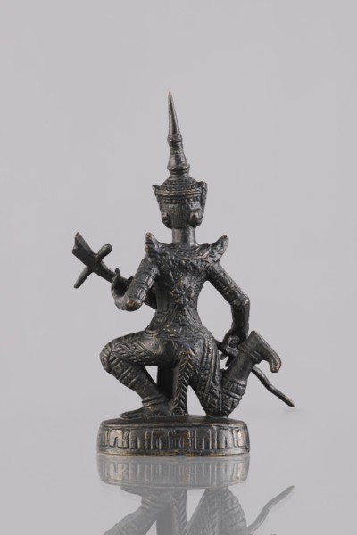 Musician figurine, Southeast Asian art, Southeast Asia culture, musicians, headgear, 1st half of