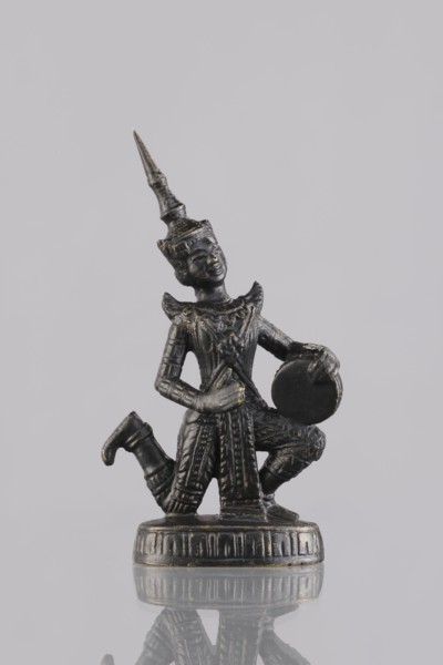 Musician figurine, Southeast Asian art, Southeast Asia culture, musicians, 1st half of the 20th