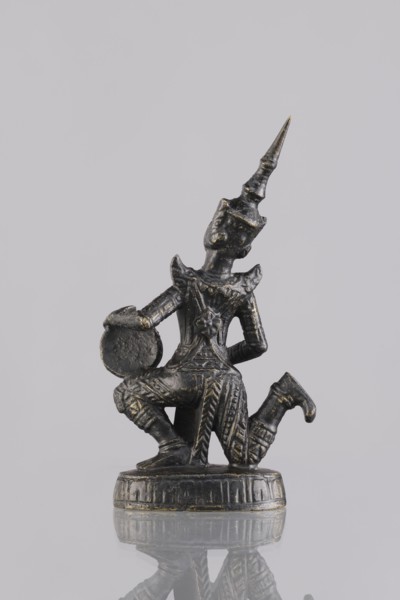 Musician figurine, Southeast Asian art, Southeast Asia culture, musicians, 1st half of the 20th