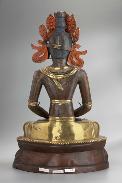 Amitayus; creator, Buddhist/Tibetan/Mongolian/Himalayan art; iconography: Buddha with ushnisha,