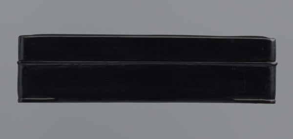 Ink stone box, ink; container., Materials: ink. Culture: Chinese, Japanese. Date: 19th–20th century